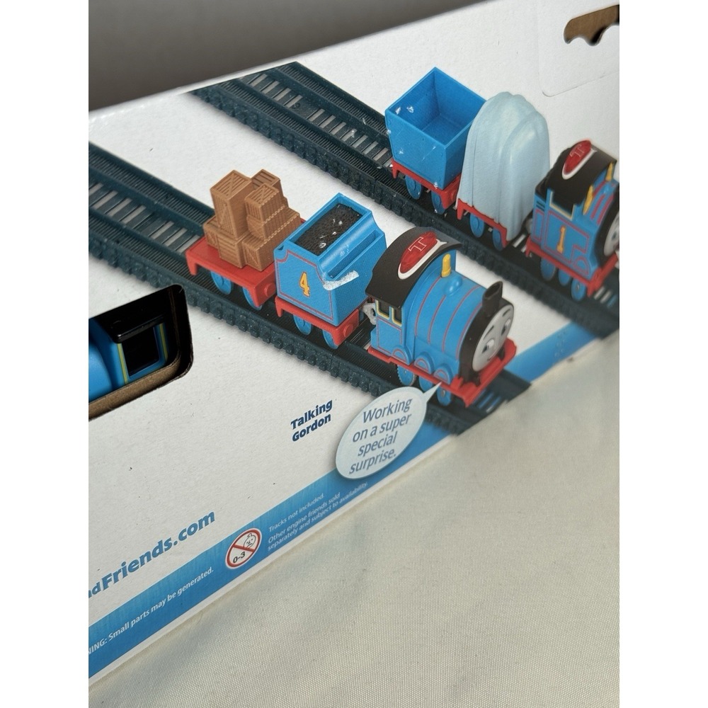 Thomas‎ & Friends Fisher Price Talking GORDON  Train Engine Tender Motorized NEW - Picture 5 of 8